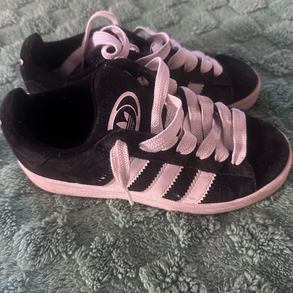 Adidas Classic Black and White Trainers